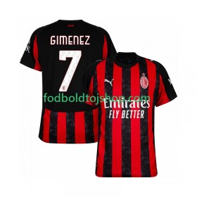 AC Milan Santiago Gimenez 7 Hjemme trøje 2025-26 S/S